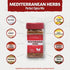 Eastanbul Mediterranean Spice Blend, 5.29oz Mediterranean Seasoning, Mediterranean Herb & Salt Blend, Mediterranean Spiced Sea Salt, Mediterranean...